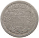 NETHERLANDS 25 CENTS 1914 #a032 0929 - 25 Cent