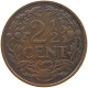 NETHERLANDS 2 1/2 CENTS 1929 #c052 0507 - 2.5 Cent