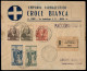 San Marino - Posta Ordinaria - Garibaldi (98/102) - Serie Completa - Raccomandata FDC Per Rimini Del 25.9.24 - Autres & Non Classés