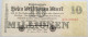 GERMANY 10 MILLIONEN MARK 1923 #alb004 0497 - 10 Millionen Mark