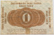 GERMANY 1 ROUBLE DARLEHNSKASSE OST POSEN 1916 #alb002 0163 - Autres & Non Classés