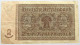 GERMANY 2 REICHSMARK 1937 #alb067 0283 - Sonstige & Ohne Zuordnung