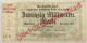 GERMANY 2 MILLIARDEN MARK 1923 BADEN #alb010 0229 - 5 Miljard Mark