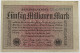 GERMANY 50 MILLIONEN 1923 #alb066 0239 - 50 Miljoen Mark
