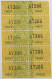 GERMANY BROTKARTE RATION CARD BREAD #alb020 0087 - Autres & Non Classés