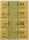 GERMANY BROTKARTE RATION CARD BREAD #alb020 0093 - Other & Unclassified