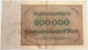 GERMANY 500000 MARK 1923 #alb004 0473 - 500.000 Mark