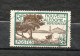 Nlle CALEDONIE N° 146  OBLITERE COTE 0.75€   BAIE BATEAUX - Usados