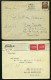 LOTS Ca. 1930-32, 20 Briefe Nach Brasilien Mit Verschiedenen Frankaturen, Etwas Unterschiedlich - Covers & Documents