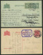 NIEDERLANDE 1884-1903, 5 Ganzsachenkarten Nach Deutschland, Etwas Unterschiedliche Erhaltung - Postal Stationery