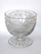 MAGNIFIQUE ANCIENNE COUPE / PRESENTOIR EN VERRE MOULÉ SUR PIED - H:10cm D:10cm / ART DE LA TABLE / DECORATIF (2501.5) - Other & Unclassified