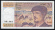 20 Francs Debussy à Fil De Sécurité, 1995, Alphabet U. 045 - 20 F 1980-1997 ''Debussy''