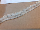 DENTELLE Ancienne GALON Bordure / 3.35 M X.8 Mm  De Large / COUTURE MERCERIE - Kant En Stoffen