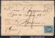 FRANCE N°22 SUR LETTRE GC 4077 VALENCE DROME + CAD DU 11/02/1864 AFF INSUFFISANT - 1862 Napoléon III.