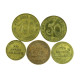 Token Bielefeld Bethel Shops Lot Of 5 Germany 5 10 50 100 Pfennig 03755 - Notgeld