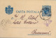 1896 RUMANIA / ROMANIA , ENTERO POSTAL CIRCULADO , BERLAD - BUCAREST , LLEGADA - Brieven En Documenten