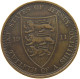 JERSEY 1/12 SHILLING 1911 George V. (1910-1936) #c009 0203 - Jersey