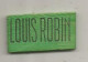 Jeton Publicitaire De Jeux De Bistrot , LOUIS ROBIN, 17, PONT L'ABBE D'ARNOULT, Petit Rectangle, Vert, 2 Scans - Autres & Non Classés