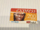 MALAWI-(MW-TNM-REF-0004)-Express -Smiling Girl 200-(3)-(60030-73313-96137)-used Card Prepiad Free - Malawi