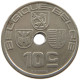 BELGIUM 10 CENTIMES 1938 MINTING ERROR 10 CENTIMES 1938 HOLE OFF-CENTER #t065 0233 - 10 Centimes