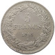 BELGIUM 5 FRANCS 1848  #t061 0013 - 5 Frank