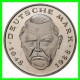 ALEMANIA  SERIE 5 MONEDAS DE 2.00 DM AÑO 2001 CECAS - A - D - F - G - J . DE  LUDWIG ERHARD - SIN CIRCULAR PROOF - 2 Mark