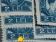 Stamps Errors Romania 1947 # Mi 1068 King Michael Printed With A Loop At The Letter "E" On LEI Unused - Unused Stamps