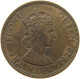 BRITISH CARIBBEAN TERRITORIES 2 CENTS 1955 Elizabeth II. (1952-2022) #c013 0015 - Territoires Britanniques Des Caraïbes