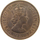 BRITISH CARIBBEAN TERRITORIES 2 CENTS 1960 Elizabeth II. (1952-2022) #s017 0293 - Territoires Britanniques Des Caraïbes