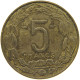 CAMEROON 5 FRANCS 1958  #c023 0285 - Cameroun