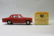 Dinky Toys / DeAgostini - VOLVO 122S Rouge Réf. 184 Neuf NBO 1/43 - Dinky