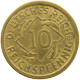 DRITTES REICH 10 PFENNIG 1935 A  #a064 1009 - 10 Reichspfennig
