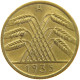 DRITTES REICH 10 PFENNIG 1935 A  #a064 1009 - 10 Reichspfennig