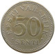 ESTONIA 50 SENTI 1936  #a002 0587 - Estonie