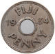 FIJI PENNY 1934 George V. (1910-1936) #a072 0089 - Fiji