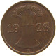 WEIMARER REPUBLIK PFENNIG 1923 A  #a076 0201 - 1 Rentenpfennig & 1 Reichspfennig