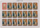 Burundi Nº 696sd Al 698sd Y A435sd Al A440sd SIN DENTAR En Pliegos De 20 Series - Unused Stamps