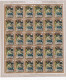 Burundi Nº 583sd Al 587sd SIN DENTAR En Pliegos De 30 Series Usadas El Ultimo Pliego Rotura Que No Afecta A Los Sellos - Used Stamps