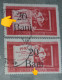 Errors Romania 1952 # Mi 1295, Printed With With Offset Overprint In Lower Center And Upper Left - Plaatfouten En Curiosa