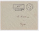 Lettres De 1926 Emises Avec Cachet Special A La Place Du 30 Ct épuisé  Cote 90x2 180€ - Cartas & Documentos