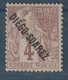 DIEGO SUAREZ - N°15 * (1892) 4c Lilas-brun Sur Gris - Nuevos