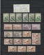 ALGÉRIE - Ex. Colonie - AVIATION - Entre Les N° 4 Et 10 De 1946 / 1953 - 21 Timbres Oblitérés - 2 Scan - Luftpost