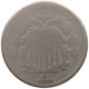 UNITED STATES OF AMERICA NICKEL 1870 SHIELD #a046 0675 - 1866-83: Shield (Écusson)