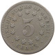 UNITED STATES OF AMERICA NICKEL 1867 SHIELD #t001 0247 - 1866-83: Shield (Écusson)