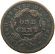 UNITED STATES OF AMERICA LARGE CENT 1838 CORONET HEAD #t141 0301 - 1816-1839: Coronet Head