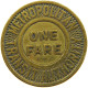 UNITED STATES OF AMERICA TOKEN  TOKEN ONE FARE METROPOLITAN TRANSIT AUTHORITY #a053 0405 - Sonstige & Ohne Zuordnung