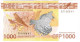 H 1 Nouvelle Caledonie Caledonia Billet Banque Monnaie Banknote IEOM 1000 F Cagou Perruche Tortue Turtle Mint UNC - Französisch-Pazifik Gebiete (1992-...)