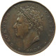 GREAT BRITAIN FARTHING 1826 GEORGE IV. (1820-1830) #t107 0145 - B. 1 Farthing