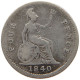 GREAT BRITAIN FOURPENCE 1840 Victoria 1837-1901 #t075 0309 - G. 4 Pence/ Groat