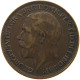 GREAT BRITAIN FARTHING 1918 George V. (1910-1936) #a093 0489 - B. 1 Farthing